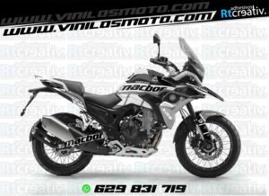 175€ - Macbor Montana XR5 | Diseño Rt002 3 ADHESIVOS Y PEGATINAS DE VINILO MACBOR MONTANA XR5 Rt002-3