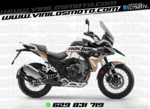 175€ - Macbor Montana XR5 | Diseño Rt002 15 ADHESIVOS Y PEGATINAS DE VINILO MACBOR MONTANA XR5 Rt002-08