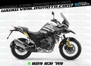 175€ - Macbor Montana XR5 | Diseño Rt003 17 ADHESIVOS Y PEGATINAS DE VINILO MACBOR MONTANA XR5 Rt003-11