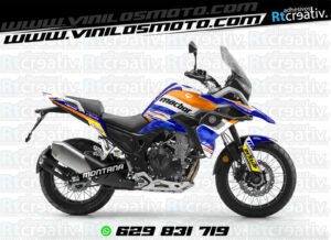 175€ - Macbor Montana XR5 | Diseño Rt003 5 ADHESIVOS Y PEGATINAS DE VINILO MACBOR MONTANA XR5 Rt003-2