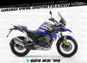 175€ - Macbor Montana XR5 | Diseño Rt003 7 ADHESIVOS Y PEGATINAS DE VINILO MACBOR MONTANA XR5 Rt003-3