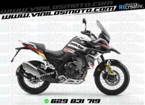 175€ - Macbor Montana XR5 | Diseño Rt003 21 ADHESIVOS Y PEGATINAS DE VINILO MACBOR MONTANA XR5 Rt003-5