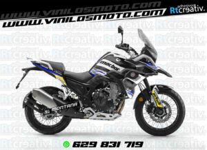 175€ - Macbor Montana XR5 | Diseño Rt003 19 ADHESIVOS Y PEGATINAS DE VINILO MACBOR MONTANA XR5 Rt003-6