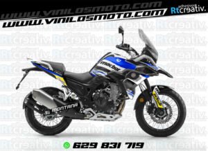 175€ - Macbor Montana XR5 | Diseño Rt003 13 ADHESIVOS Y PEGATINAS DE VINILO MACBOR MONTANA XR5 Rt003-8