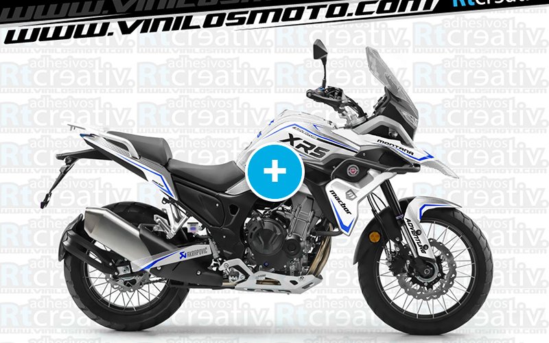 ADHESIVOS Y PEGATINAS DE VINILO MACBOR MONTANA XR5 Rt004-
