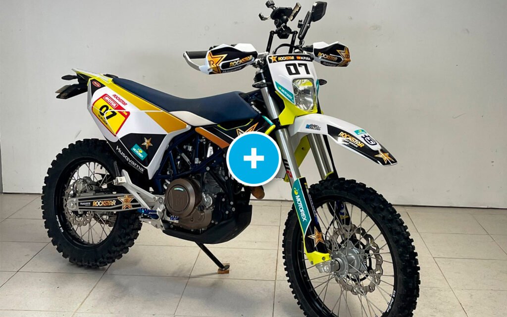ADHESIVOS Y PEGATINAS DE VINILO HUSQVARNA ENDURO Y CROSS Rt036