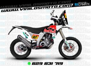 ADHESIVOS Y PEGATINAS DE VINILO AJP PR7 ADVENTURE Rt006-05
