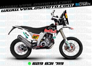 ADHESIVOS Y PEGATINAS DE VINILO AJP PR7 ADVENTURE Rt006-06