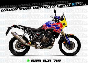 175€ - Yamaha Tenere | Diseño Rt022 5 ADHESIVOS Y PEGATINAS DE VINILO YAMAHA TENERE Rt022-03