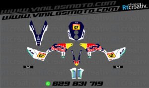 ADHESIVOS Y PEGATINAS DE VINILO AJP PR7 ADVENTURE Rt006-01