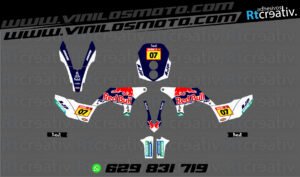 ADHESIVOS Y PEGATINAS DE VINILO AJP PR7 ADVENTURE Rt006-02