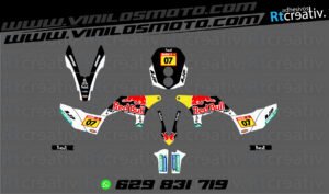 ADHESIVOS Y PEGATINAS DE VINILO AJP PR7 ADVENTURE Rt006-04
