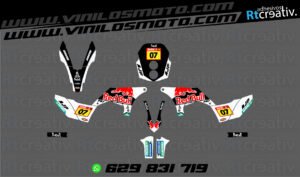 ADHESIVOS Y PEGATINAS DE VINILO AJP PR7 ADVENTURE Rt006-05