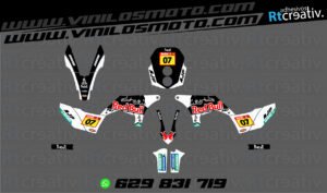 ADHESIVOS Y PEGATINAS DE VINILO AJP PR7 ADVENTURE Rt006-06
