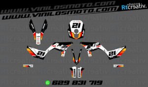 ADHESIVOS Y PEGATINAS DE VINILO AJP PR7 ADVENTURE Rt007-04