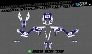 ADHESIVOS Y PEGATINAS DE VINILO AJP PR7 ADVENTURE Rt007-09
