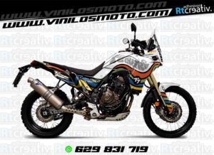 ADHESIVOS Y PEGATINAS DE VINILO YAMAHA TENERE Rt025-01
