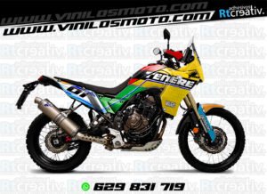 ADHESIVOS Y PEGATINAS DE VINILO YAMAHA TENERE Rt026-01