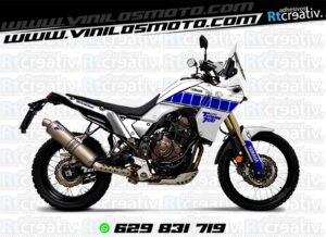 ADHESIVOS Y PEGATINAS DE VINILO YAMAHA TENERE Rt027-04