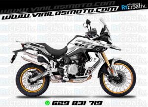 175€ - Voge 900 DSX | Diseño Rt004 11 ADHESIVOS Y PEGATINAS DE VINILO VOGE 900 DSX Rt004-06 blanco