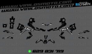 175€ - Voge 900 DSX | Diseño Rt004 24 ADHESIVOS Y PEGATINAS DE VINILO VOGE 900 DSX Rt004-06