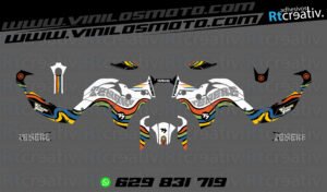 ADHESIVOS Y PEGATINAS DE VINILO YAMAHA TENERE Rt025-01