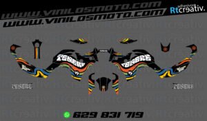 ADHESIVOS Y PEGATINAS DE VINILO YAMAHA TENERE Rt025-02
