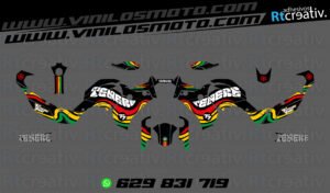ADHESIVOS Y PEGATINAS DE VINILO YAMAHA TENERE Rt025-03