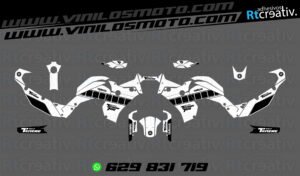 ADHESIVOS Y PEGATINAS DE VINILO YAMAHA TENERE Rt027-02