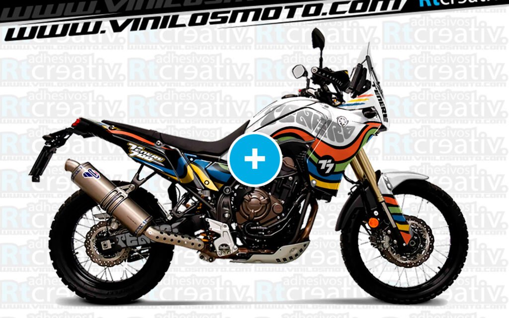 ADHESIVOS Y PEGATINAS DE VINILO YAMAHA TENERE Rt025