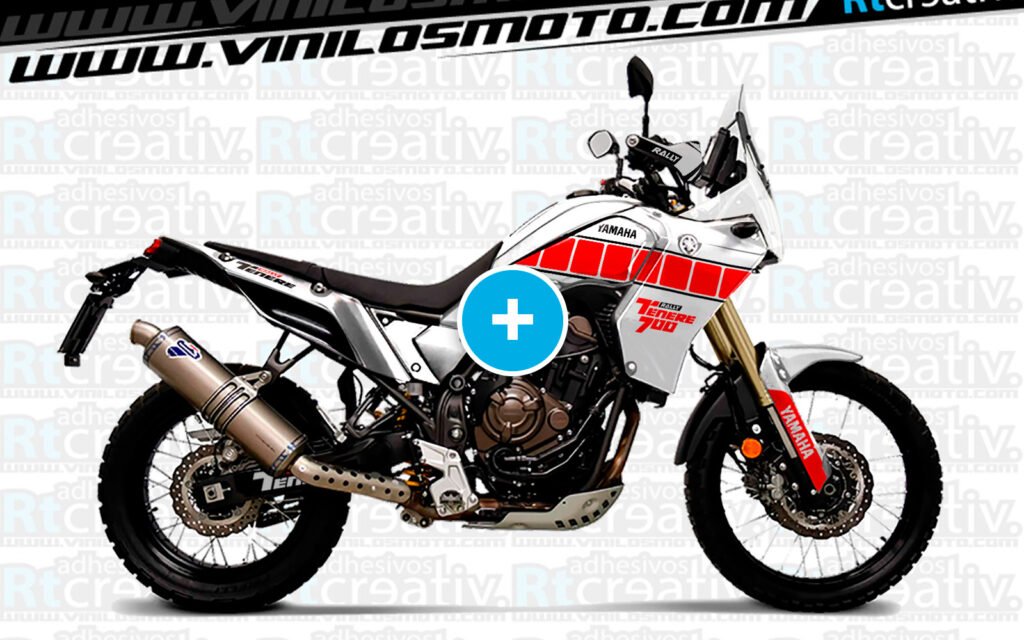 175€ - Yamaha Tenere | Diseño Rt027 109 ADHESIVOS Y PEGATINAS DE VINILO YAMAHA TENERE Rt027