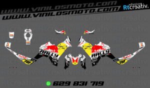 175€ - Voge DS800 Rally | Diseño RT001 4 ADHESIVOS VINILOS Y PEGATINAS DE VOGE DS800 RALLY RT001
