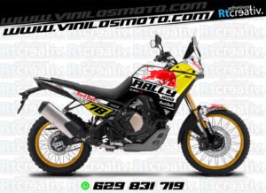 175€ - Voge DS800 Rally | Diseño RT001 3 ADHESIVOS VINILOS Y PEGATINAS DE VOGE DS800 RALLY RT001