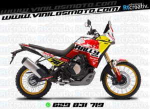 175€ - Voge DS800 Rally | Diseño RT001 7 ADHESIVOS VINILOS Y PEGATINAS DE VOGE DS800 RALLY RT001