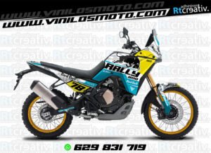 175€ - Voge DS800 Rally | Diseño RT001 15 ADHESIVOS VINILOS Y PEGATINAS DE VOGE DS800 RALLY RT001