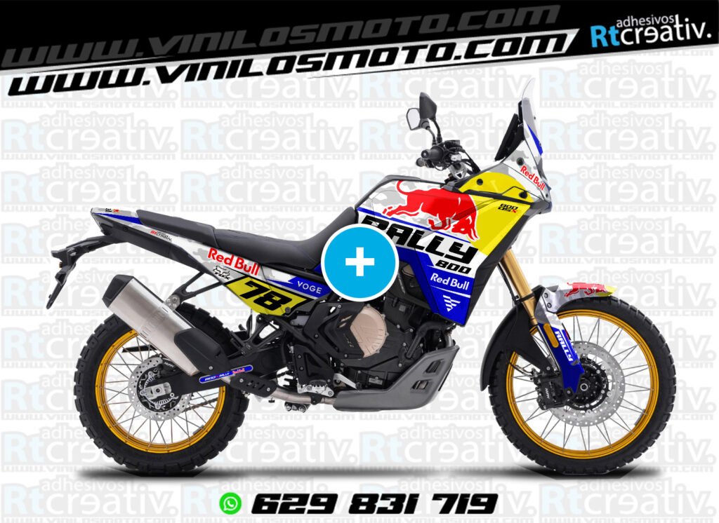 175€ - Voge DS800 Rally | Diseño RT001 69 cabecera RT001
