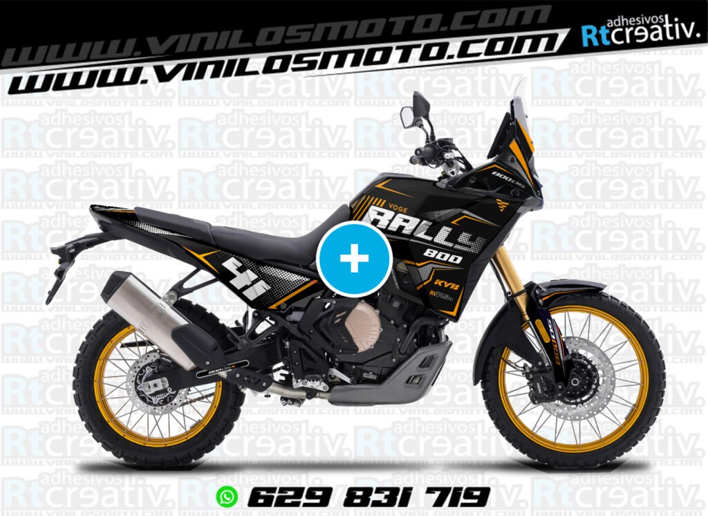 175€ - Voge DS800 Rally | Diseño RT002 50 cabecera RT002 2
