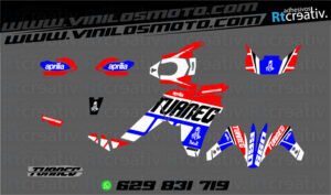 175€ - Aprilia Tuareg | Diseño Rt001 4 ADHESIVOS Y PEGATINAS DE VINILO APRILIA TUAREG Rt001-02