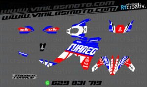 175€ - Aprilia Tuareg | Diseño Rt001 2 ADHESIVOS Y PEGATINAS DE VINILO APRILIA TUAREG Rt001-03