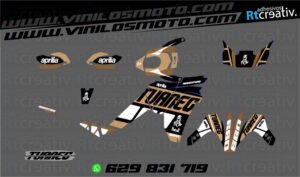 175€ - Aprilia Tuareg | Diseño Rt001 10 ADHESIVOS Y PEGATINAS DE VINILO APRILIA TUAREG Rt001-06