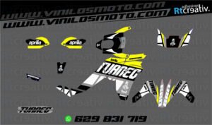 175€ - Aprilia Tuareg | Diseño Rt001 18 ADHESIVOS Y PEGATINAS DE VINILO APRILIA TUAREG Rt001-08