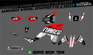 175€ - Aprilia Tuareg | Diseño Rt001 14 ADHESIVOS Y PEGATINAS DE VINILO APRILIA TUAREG Rt001-09