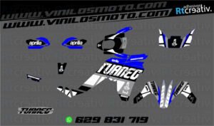 175€ - Aprilia Tuareg | Diseño Rt001 16 ADHESIVOS Y PEGATINAS DE VINILO APRILIA TUAREG Rt001-10