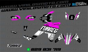 175€ - Aprilia Tuareg | Diseño Rt001 34 ADHESIVOS Y PEGATINAS DE VINILO APRILIA TUAREG Rt001-18