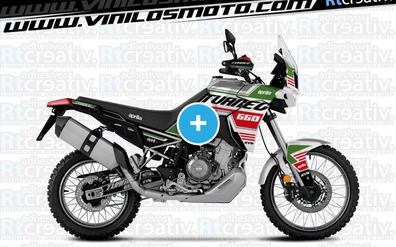 ADHESIVOS Y PEGATINAS DE VINILO APRILIA TUAREG 660 Rt003
