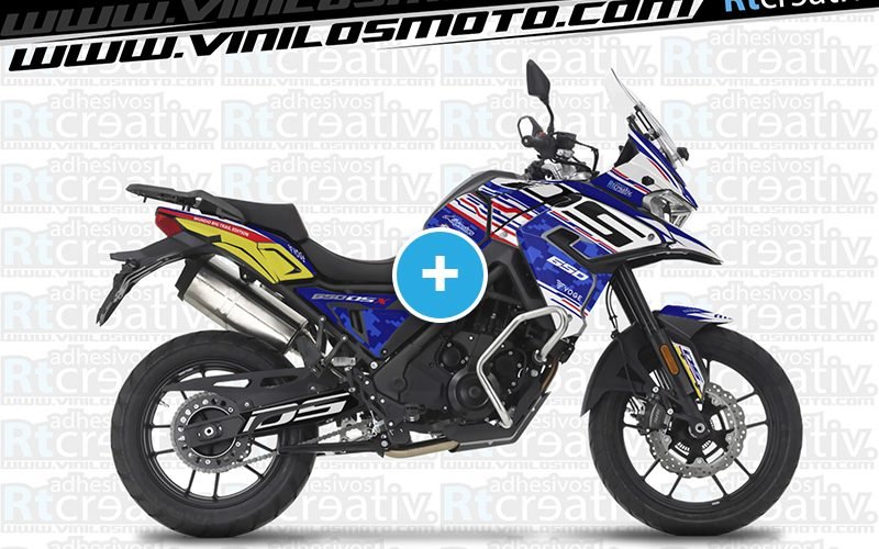 ADHESIVOS Y PEGATINAS DE VINILO VOGE DS 650 X Rt004