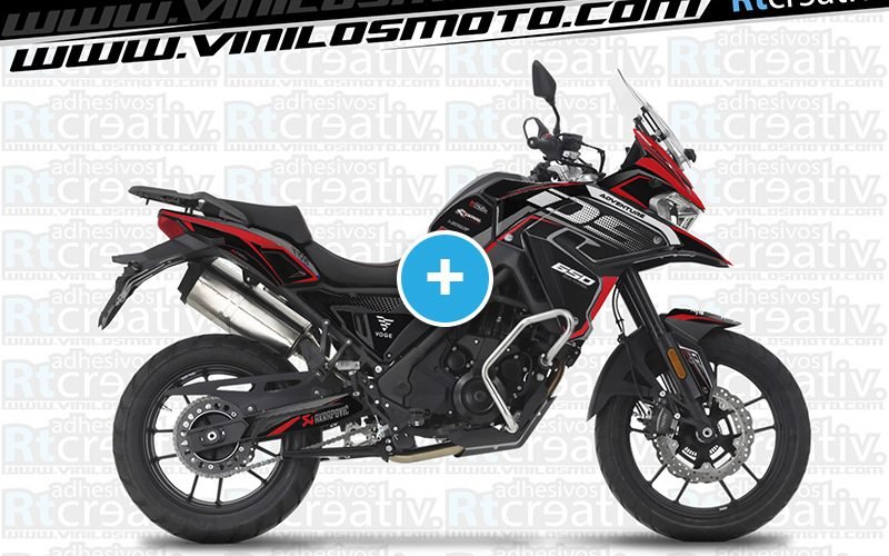 ADHESIVOS Y PEGATINAS DE VINILO VOGE DS 650 X Rt005