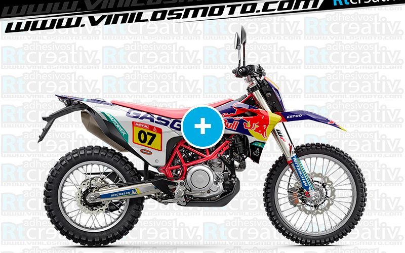 ADHESIVOS Y PEGATINAS DE VINILO GAS GAS ENDURO Y CROSS Rt012