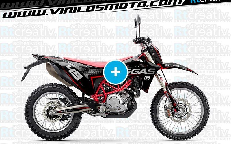 ADHESIVOS Y PEGATINAS DE VINILO GAS GAS ENDURO Y CROSS Rt013