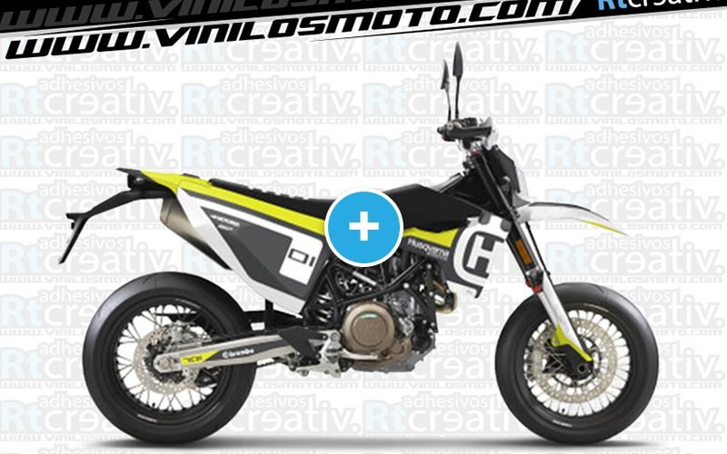 ADHESIVOS Y PEGATINAS DE VINILO HUSQVARNA ENDURO Y CROSS Rt010